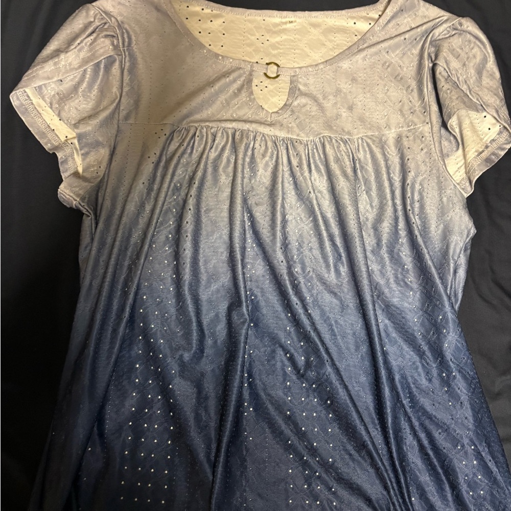 Blue Ombre Top